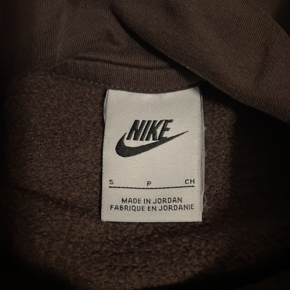 Nike club fleece hoodie brown - Picture 6 of 6